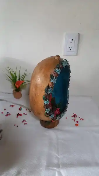 LAMPARA DE LA VIRGEN DE GUADALUPE